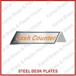 SS Stainless Steel Etching Desk Plates